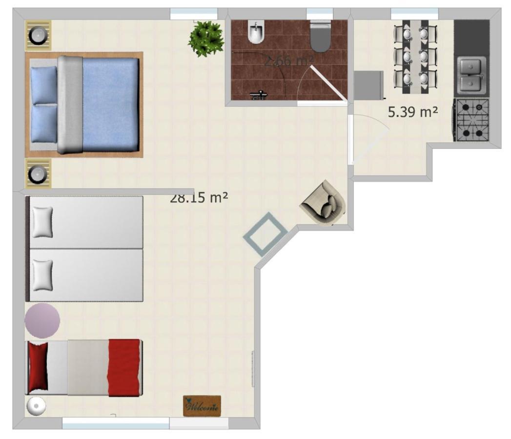 Gemuetliches J&L Apartment Nahe Des Hauptbahnhofes Baden-Baden Buitenkant foto